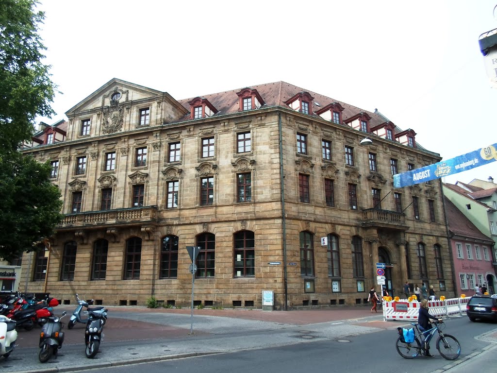 Corner Schönleinsplatz/Lange Straße in Bamberg by DK G