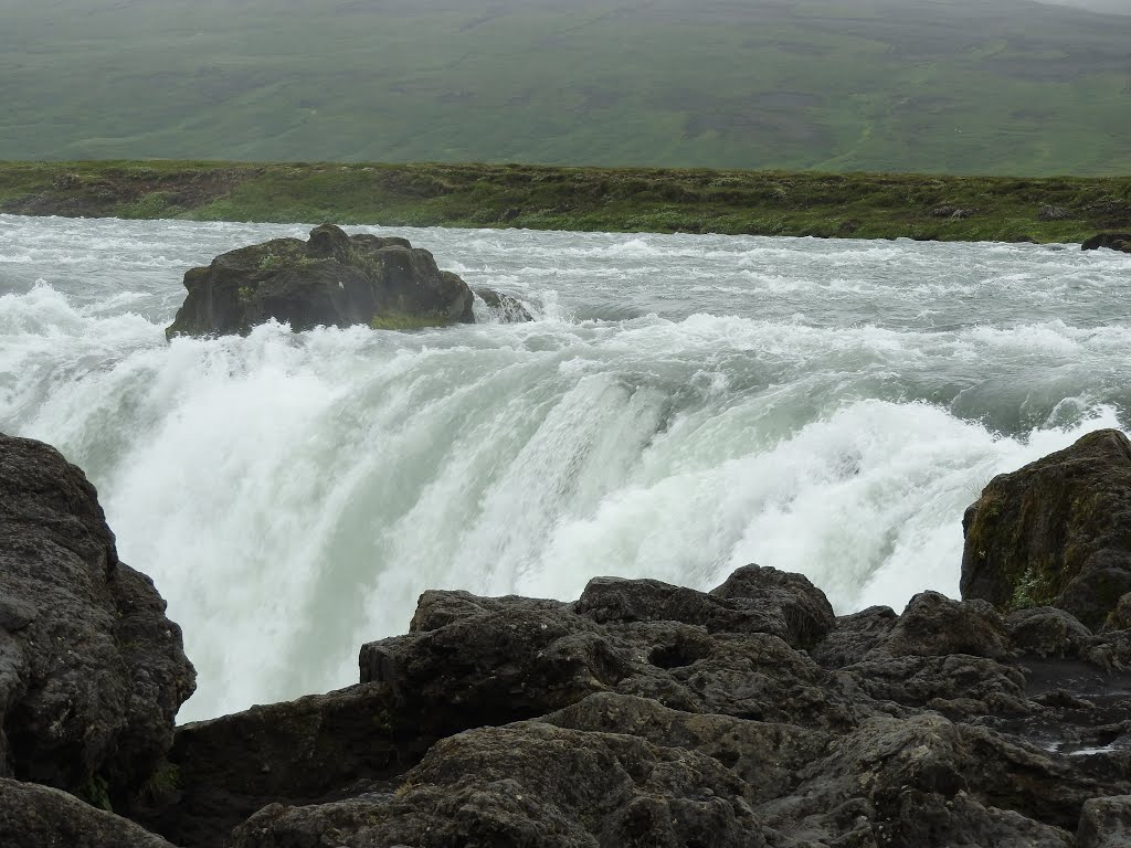 Godafoss waterfall by spif