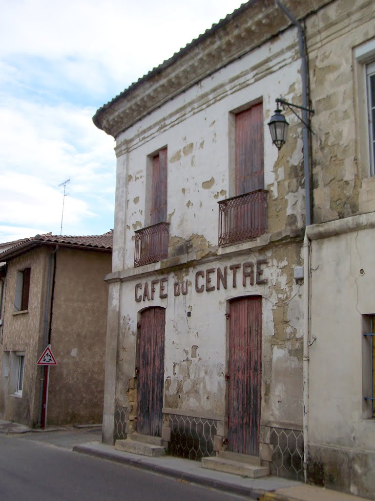 Gontaud-de-Nogaret Publicité ancienne Café du Centre by Henry Salomé (hpjps)