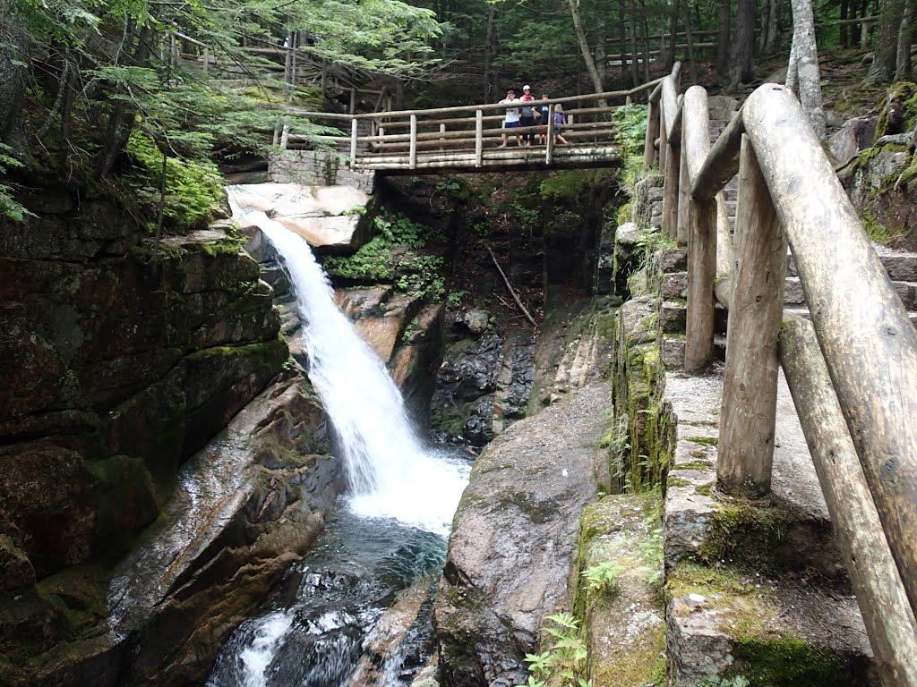 Sabbaday Falls by Charles Leduc