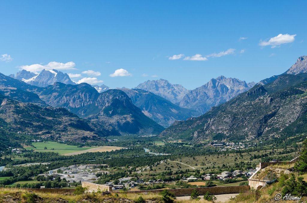 Écrins desde Mont Dauphin by ALSAMUZ