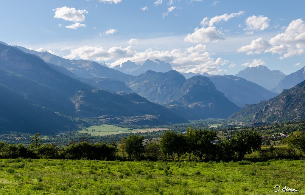 Écrins desde Mont Dauphin by ALSAMUZ