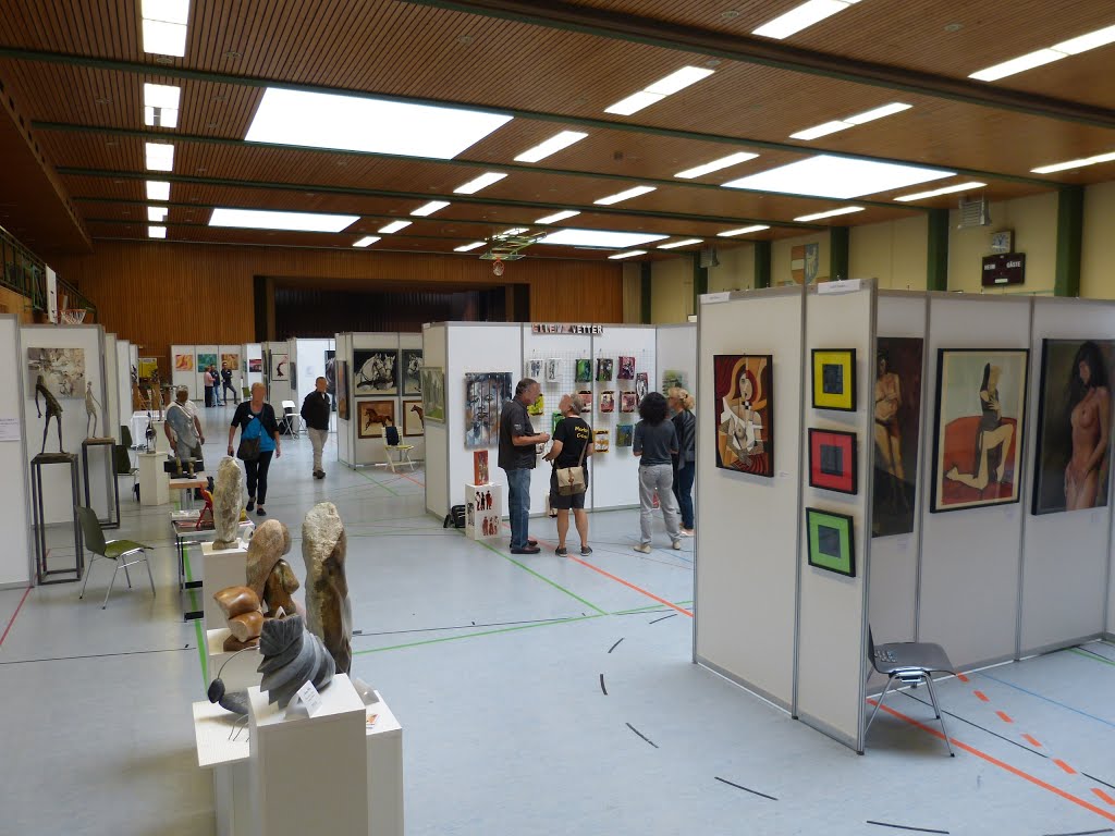 Internationale Kunstmesse Stadthalle Kunsttage Endingen am Kaiserstuhl Bahlinger Weg by Dietrich Weisenborn