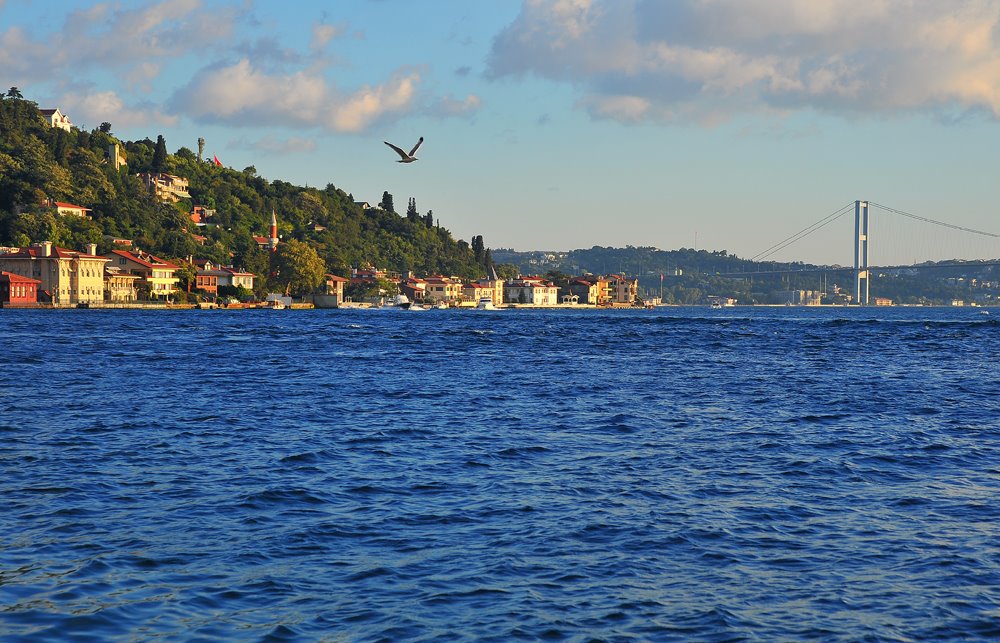 Vaniköy' de akşamüstü.. by Bülent Özkök