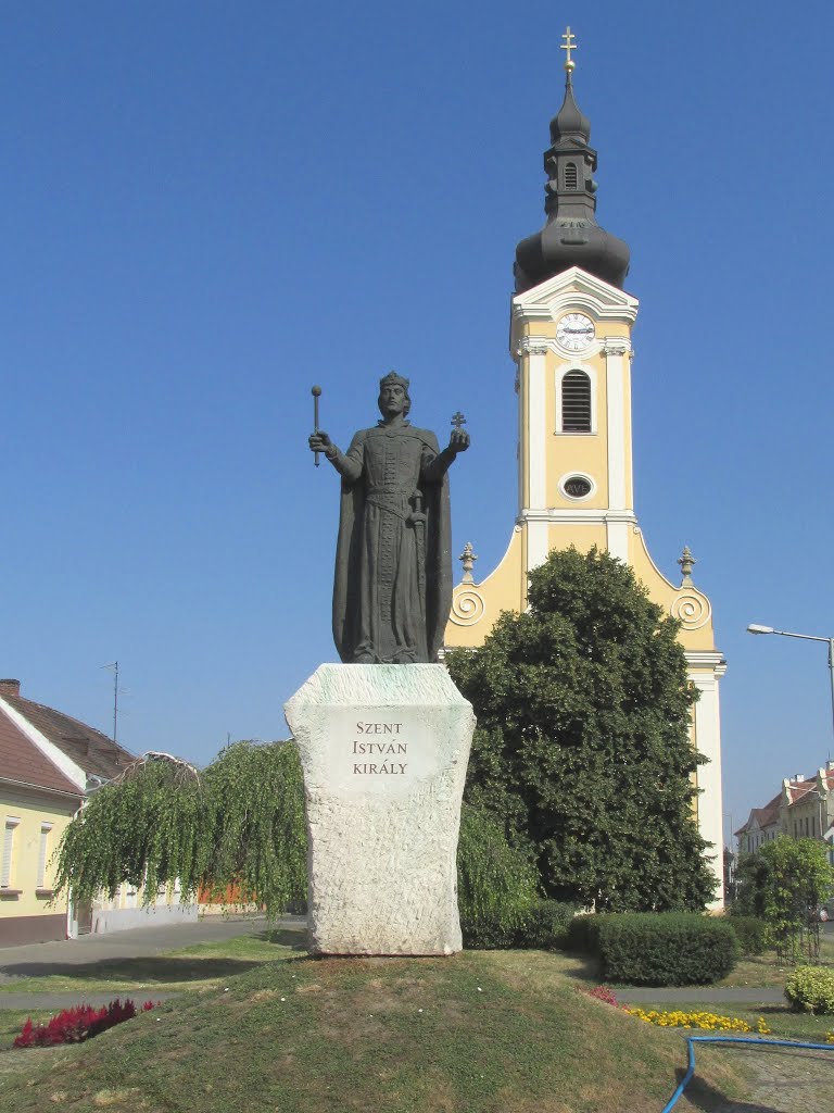 201508040915 Mosonmagyaróvár, a Nepomuki Szent János plébániatemplom by Harmadik