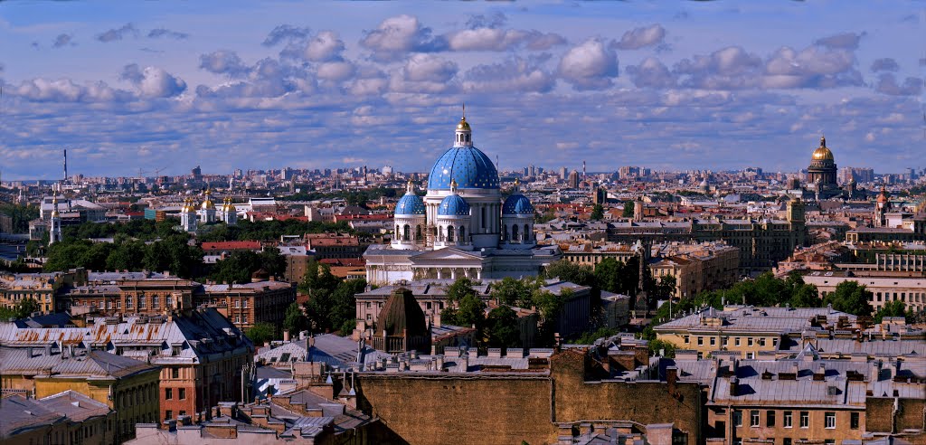 Admiralteysky District, St Petersburg, Russia by Chornogorets