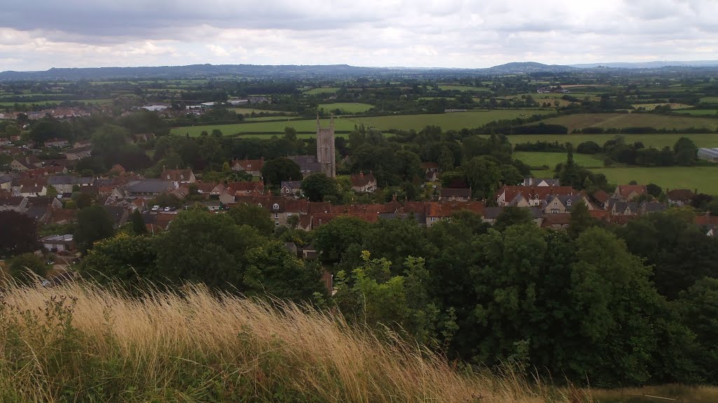 Mere from Castle Hill by Meic W Caerdydd