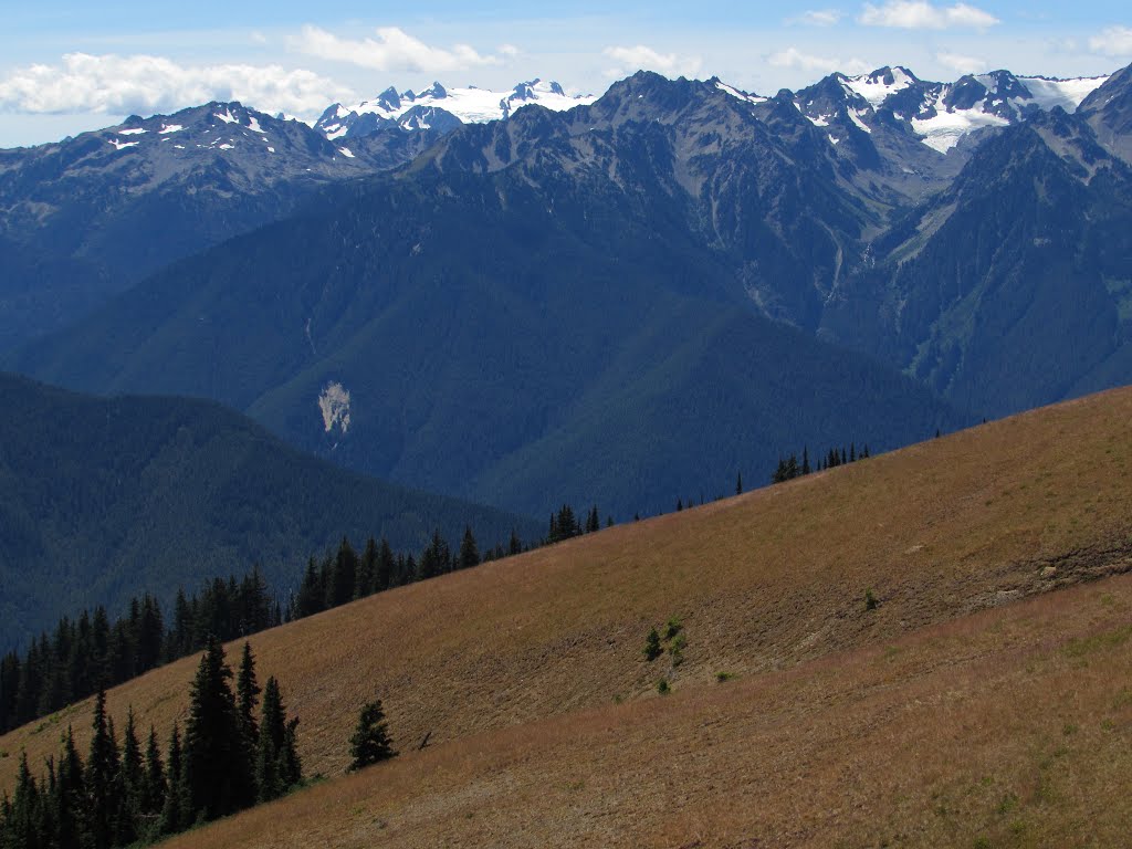 Stephen Peak, Mount Olympus & Mount Carrie by Chris Sanfino