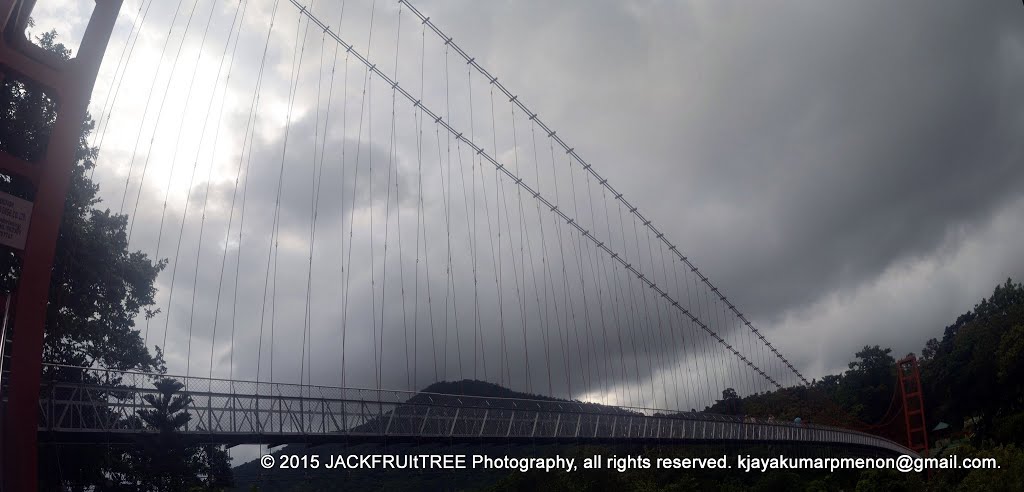 Thumburmuzhi Hanging Bridge @ Thumburmuzhi, Chalakkudi, Thrussur. by K JAYAKUMAR P MENON