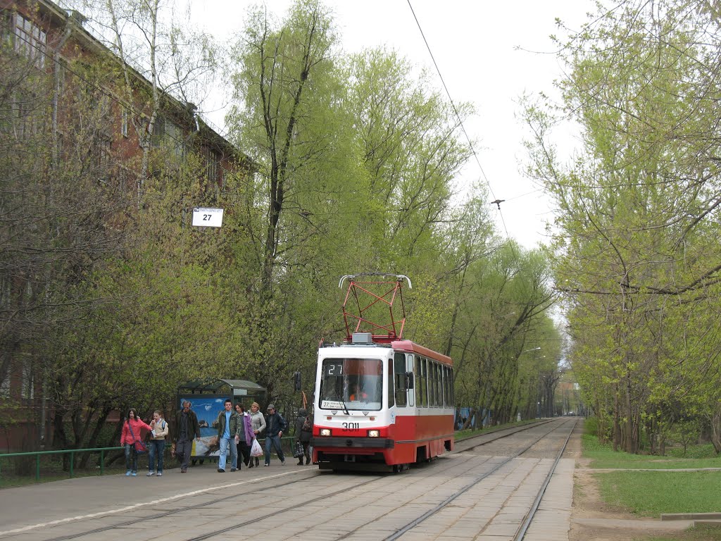 Moscow tram LM-99AE 3011 by Svetlov Artem