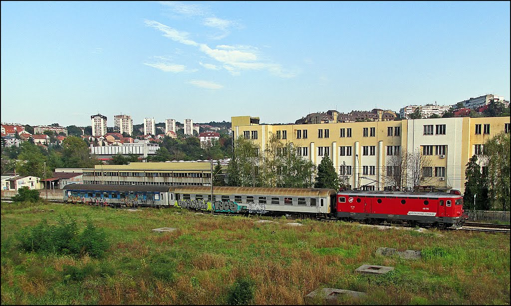 Vozovi kroz Beograd by Nemes Nikola