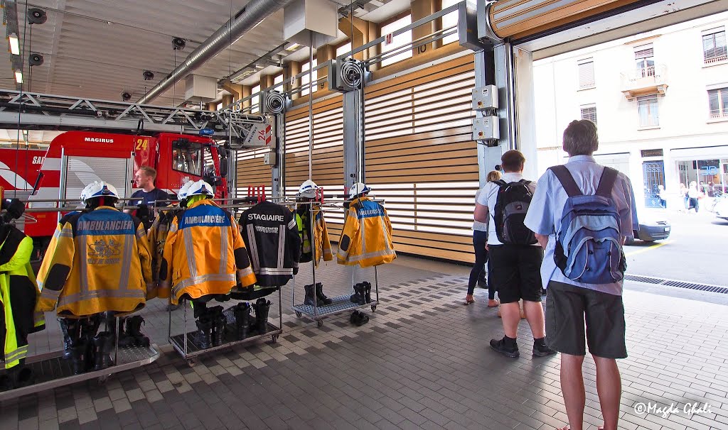 Portes ouvertes - Pompiers de Genève by Magda GHALI