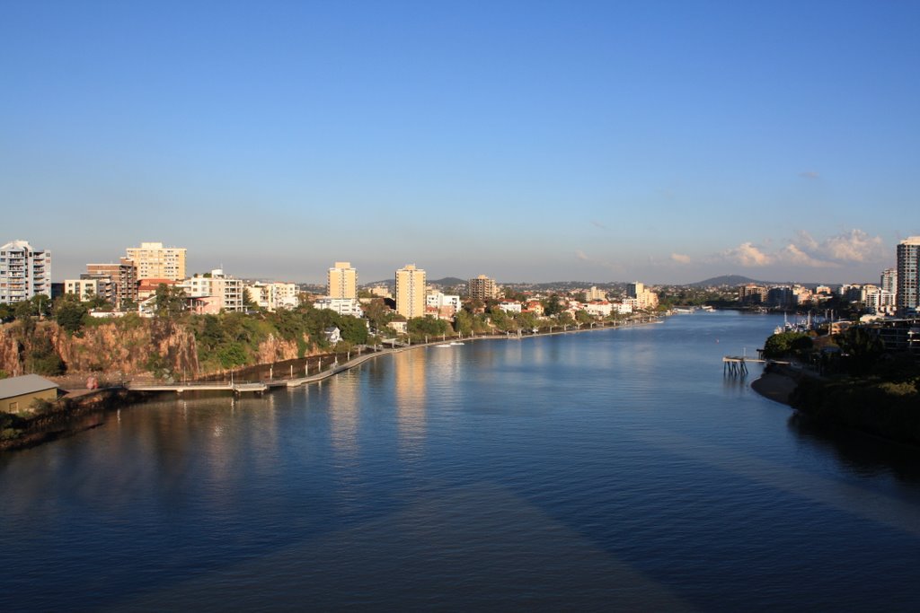 River Side View from Story Bridge by william_kaori