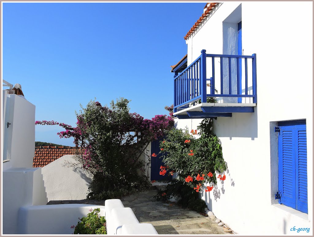 Old town ... Alonissos island by Christos Georgilakis