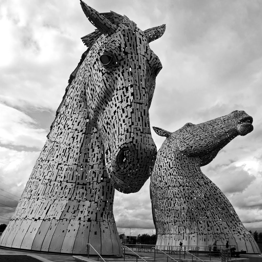 The Kelpies by Ian Murray