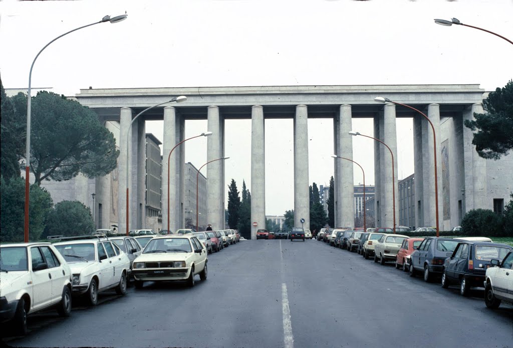 Collonade EUR, Roma 1991, Baykan Günay by baykangunay