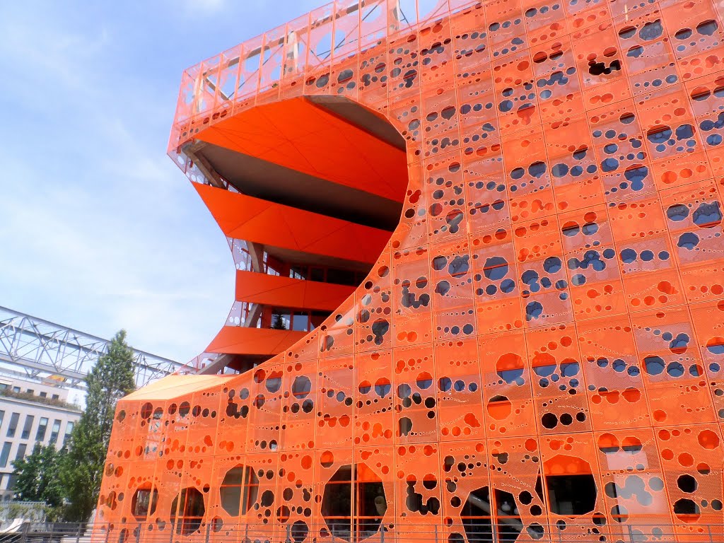 Le Cube Orange, by Jakob + Macfarlane Architectes by RNLatvian - Rudolf