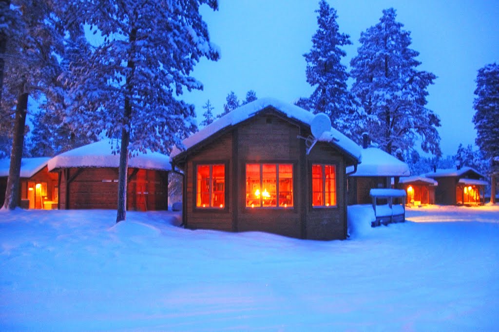 Camp Väkkärä, Lapland, Sweden by Stuart Smith