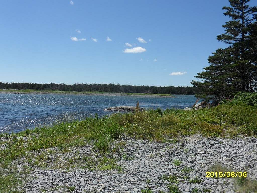 East Side of Ragged Island, NS, Canada by Victor Matthews