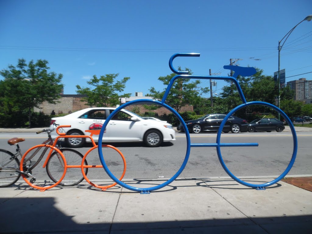 Bicycle Bicycle Racks by Wayne Allen Sallee