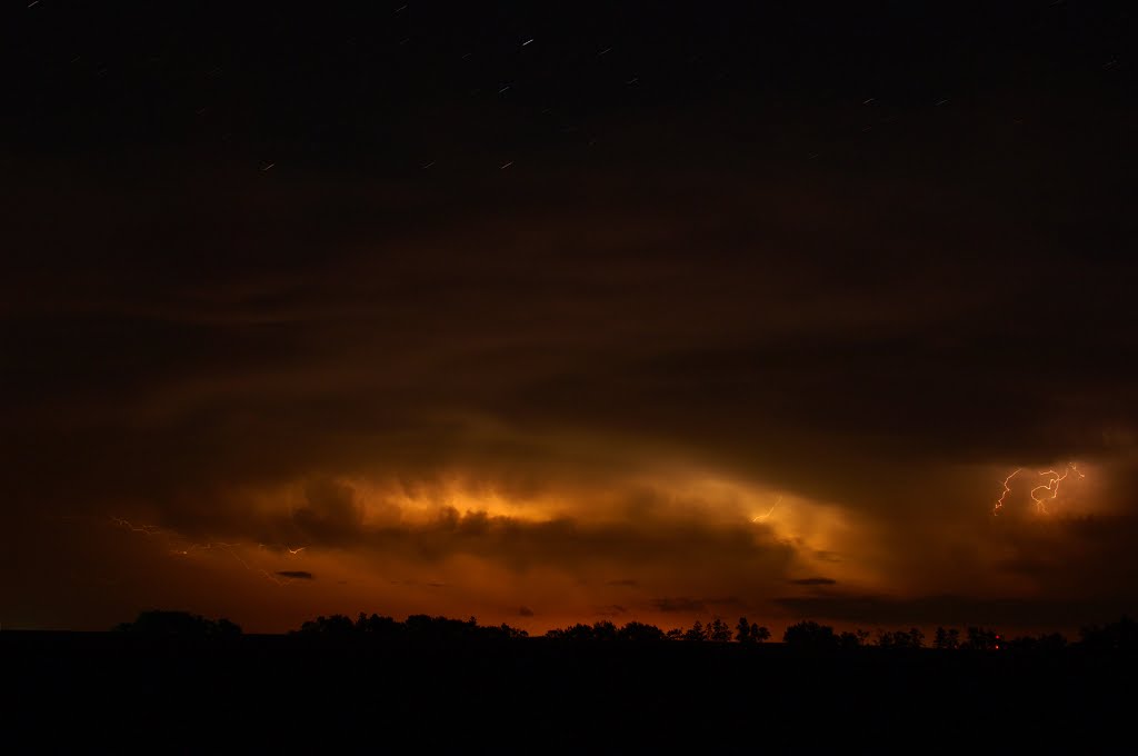 A storm to the south east of our place by bde269