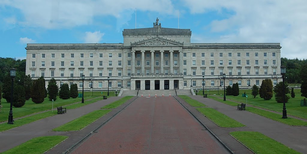 Northern Ireland parliament building. by Brian Mason