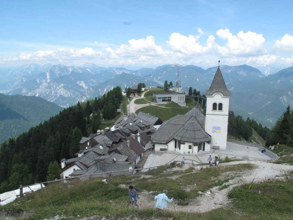 Svete Višarje, Monte Lussari by Celarec Tomaž