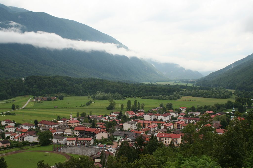 Kobarid (Caporetto) vista dal Sacrario by Giulia Caselli