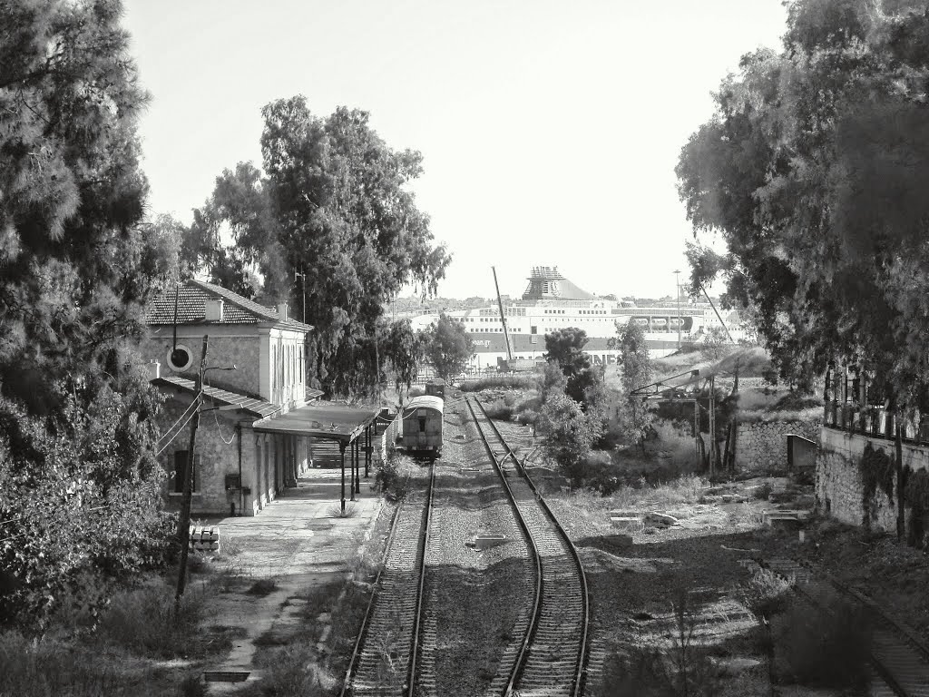 Piraeus Old Railway Station by George Nestor