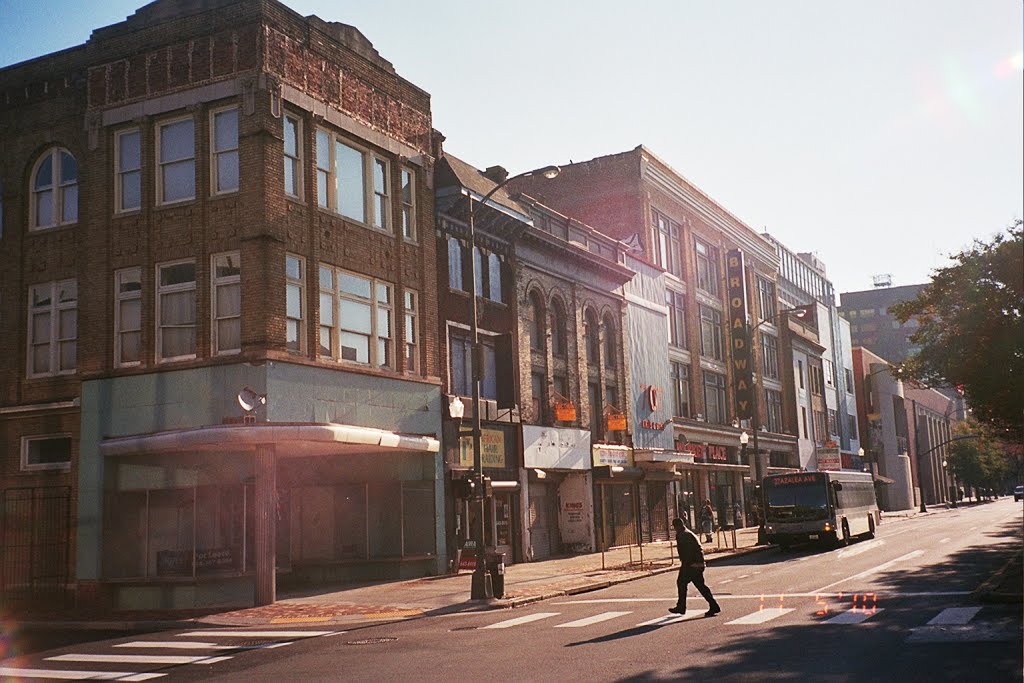 This north side of the 300 block of East Broad Street needs work, as does several nearby blocks, (Nov. 2010) by miklospogonyi