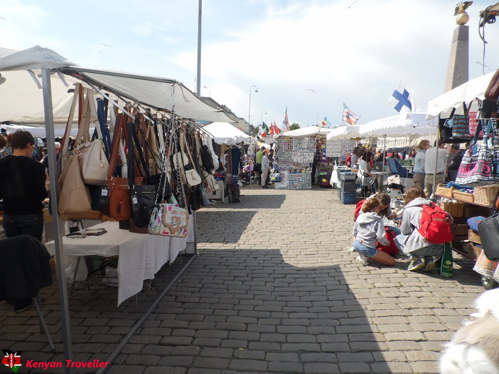 Helsinki Market Place by Kenyan Traveller