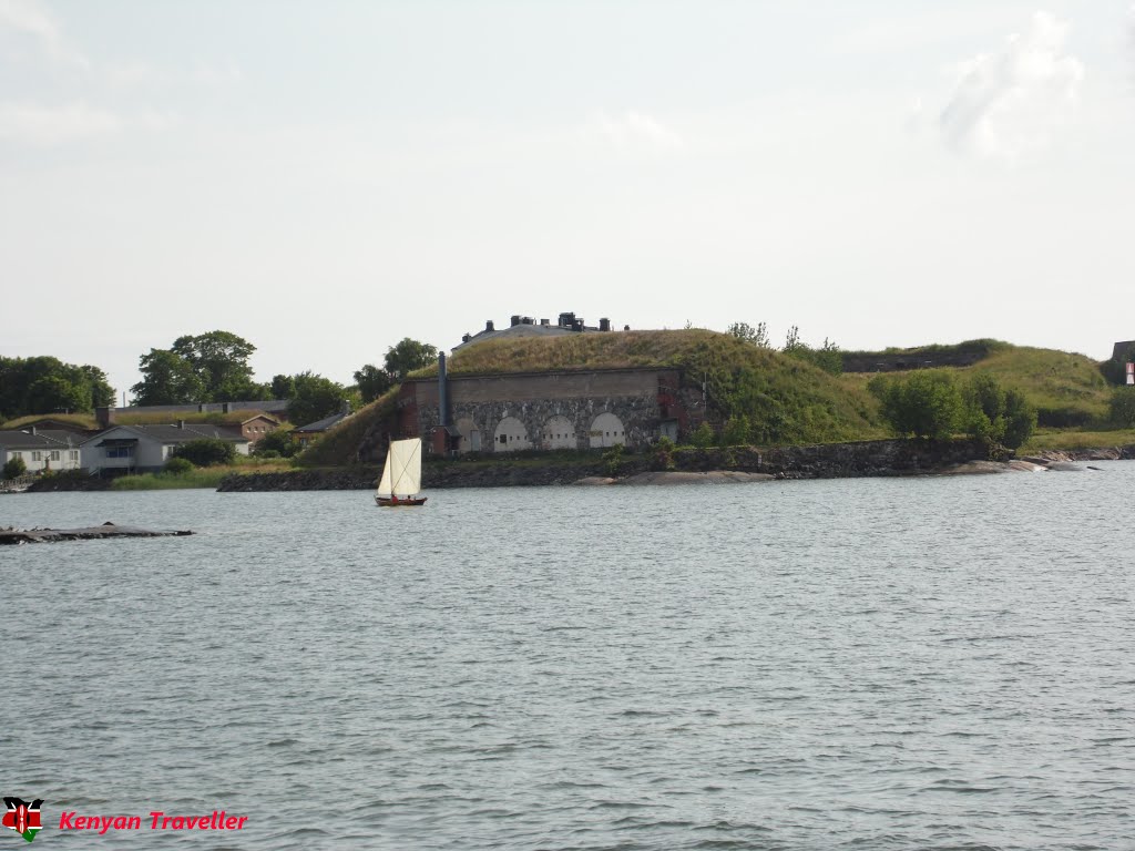 House inside the hill on an island near Helsinki by Kenyan Traveller