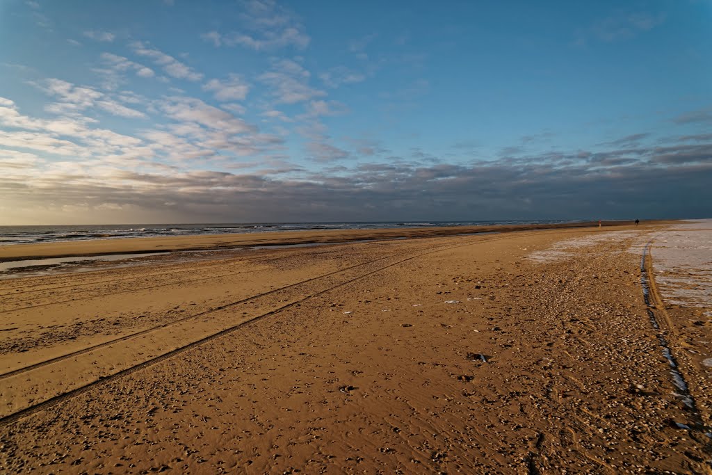 Texel - North Sea Beach - Paal 9 - 4 February 2015 - View NW by txllxt TxllxT