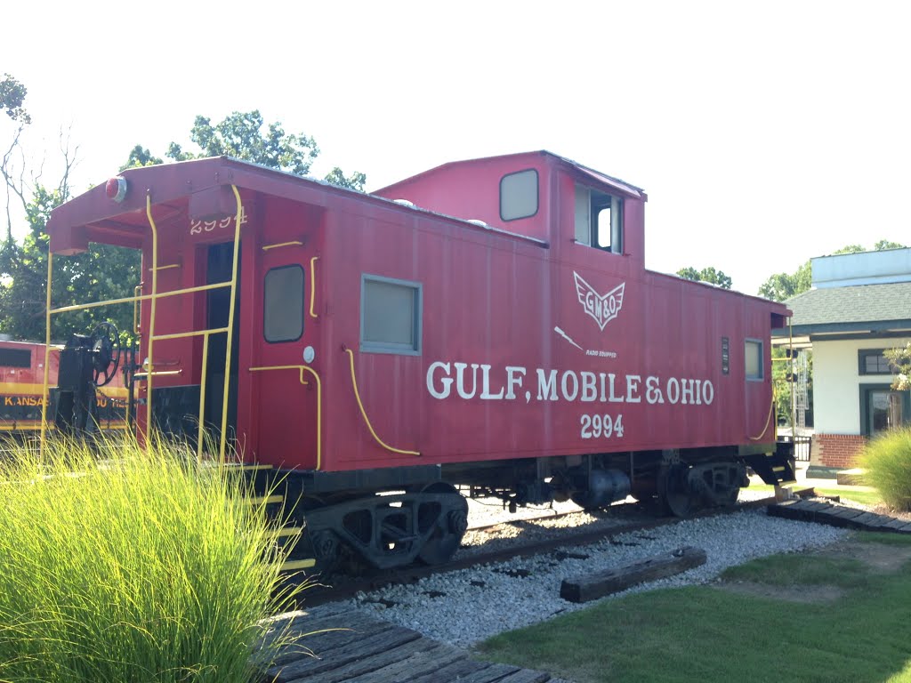 Caboose in Corinth (Mississippi) by Mark71