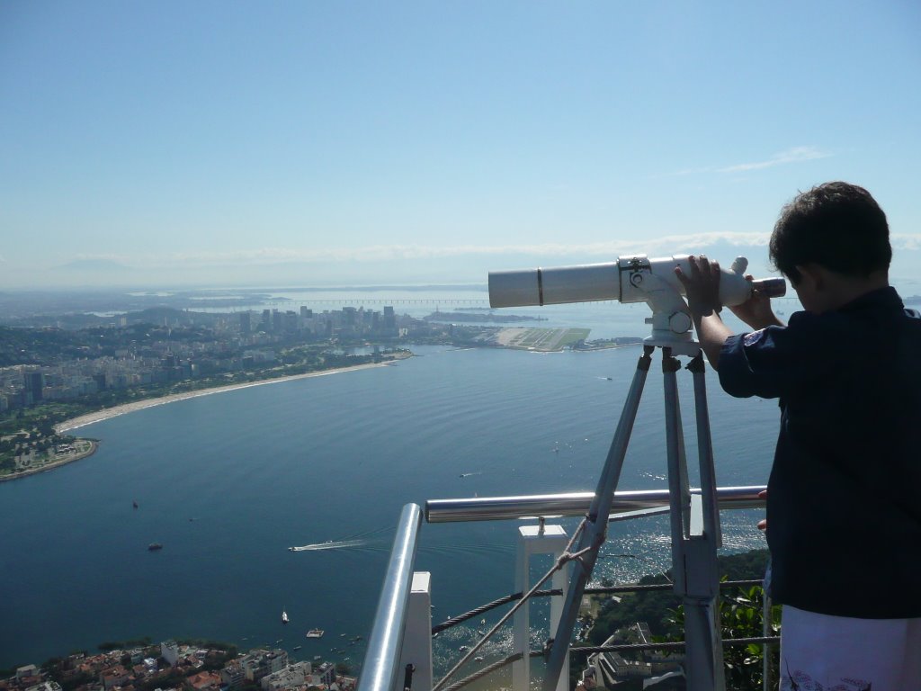 Vista do Pão de Açuar - Rio de Janeiro - RJ - BR by Paulo Targino Moreir…