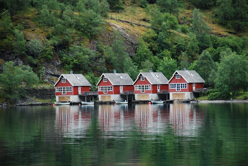 Flåm, Norway by Wim Wind