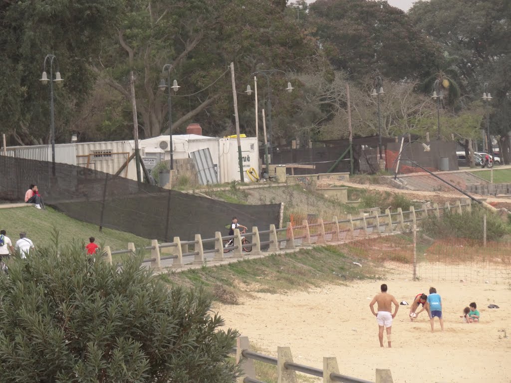 Obras de desagüe sobre costanera Oeste/g_tapiero by Gonzalo F. Tapiero G…