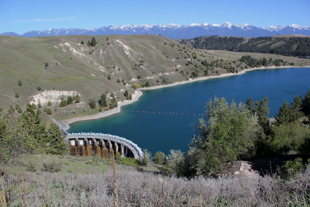 Kerr Dam by DeEtte Fisher