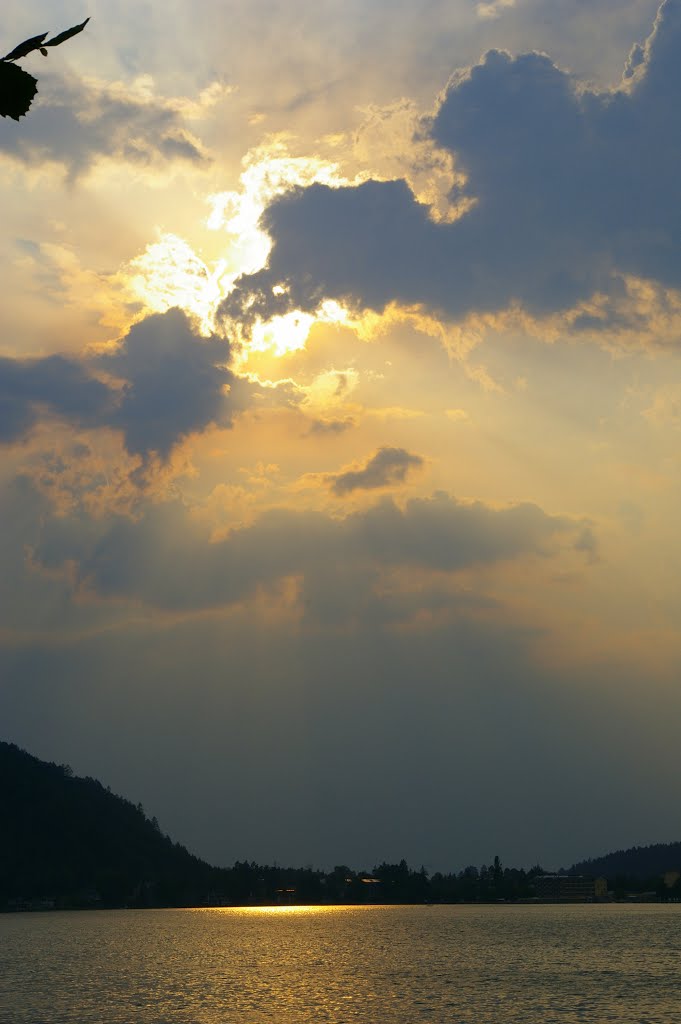 Abendstimmung am Klopeiner See - Südkärnten by Reto Börner