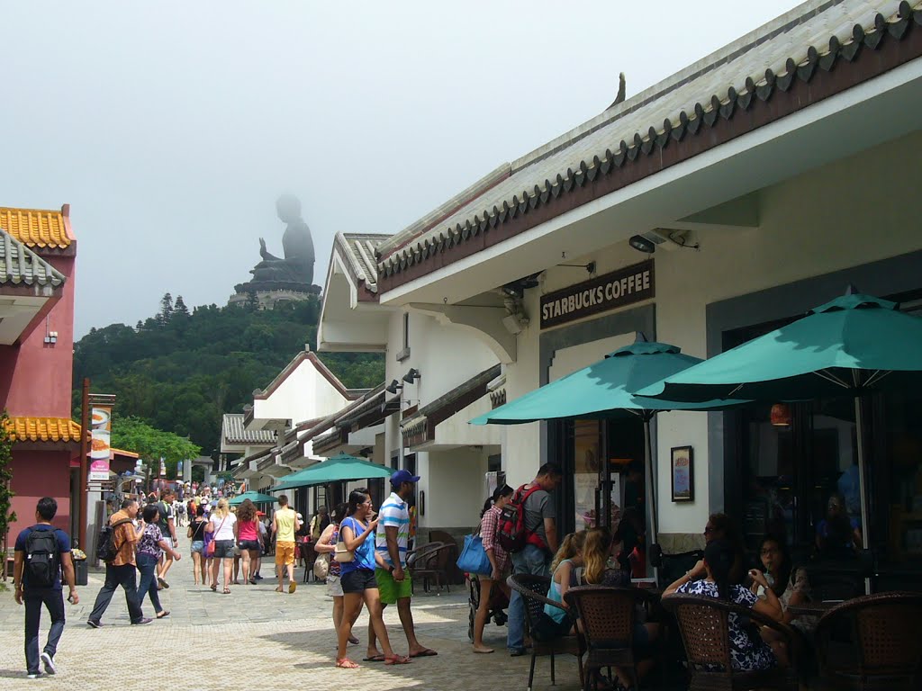 Starbucks & Buddha by greg1356