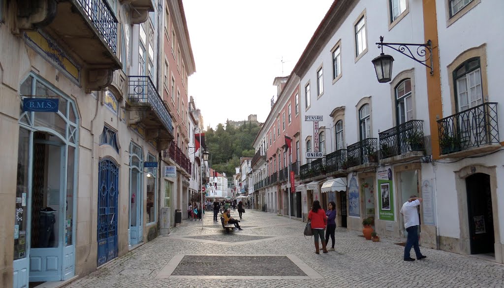 2014 - Tomar, Portugal (Convento de Cristo no alto do morro). by Carlos Montez