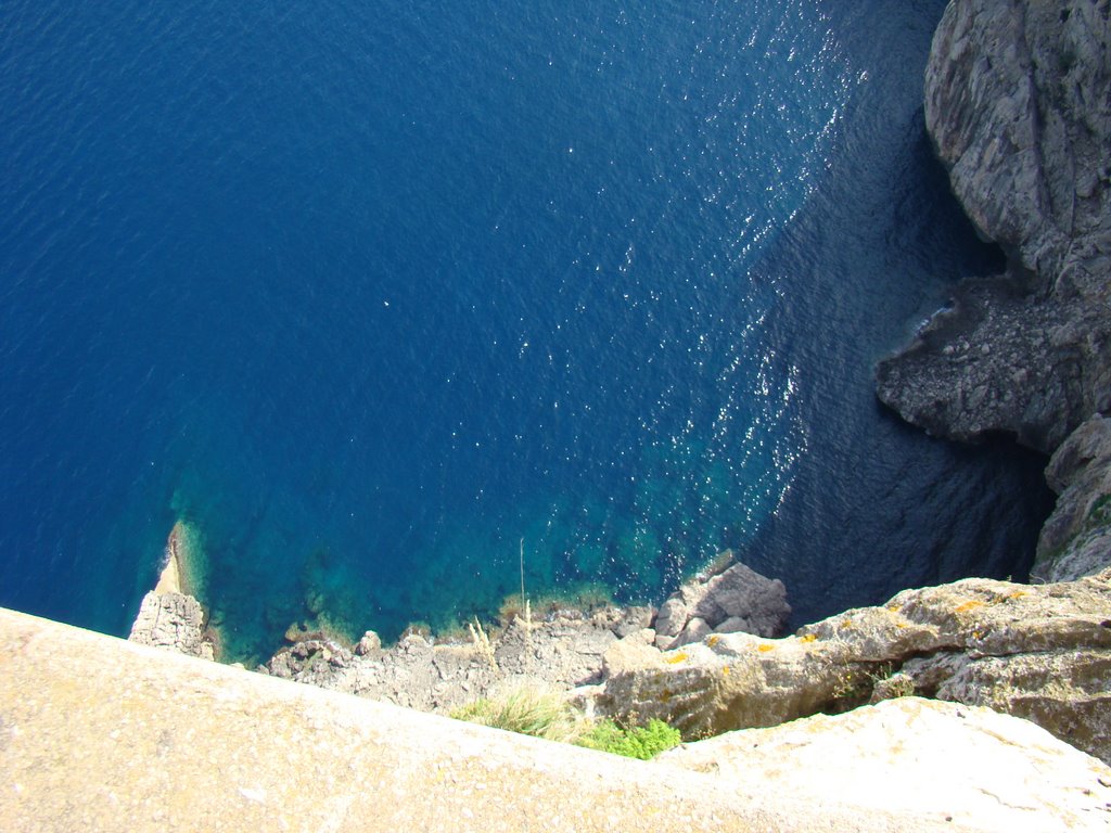 Looking Straight Down 1100 Feet by aoup62