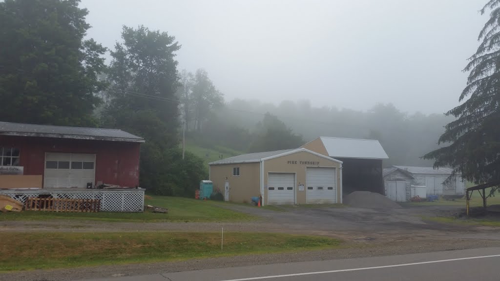 Pike sheds. by JB The Milker