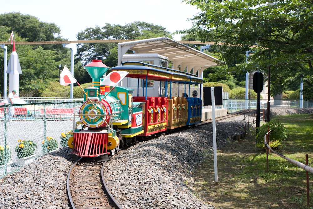 Locomotive in Matsugaoka-park by urapyon