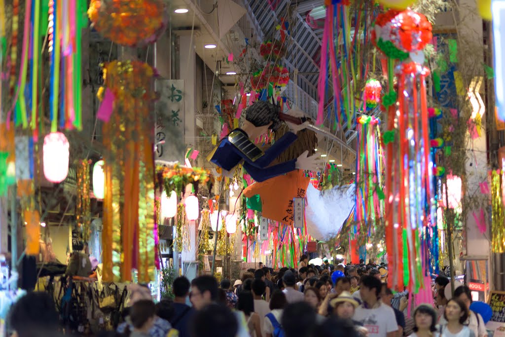 Star fest on Asagaya(阿佐ヶ谷七夕祭り) by Junichiro Hoshikawa