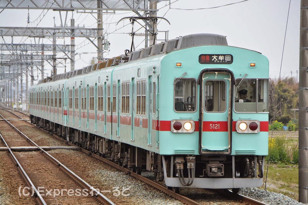 西日本鉄道　5000系　特急列車 Nishi-Nippon Railroad Series 5000 EMU limited express by Hironori Tanaka