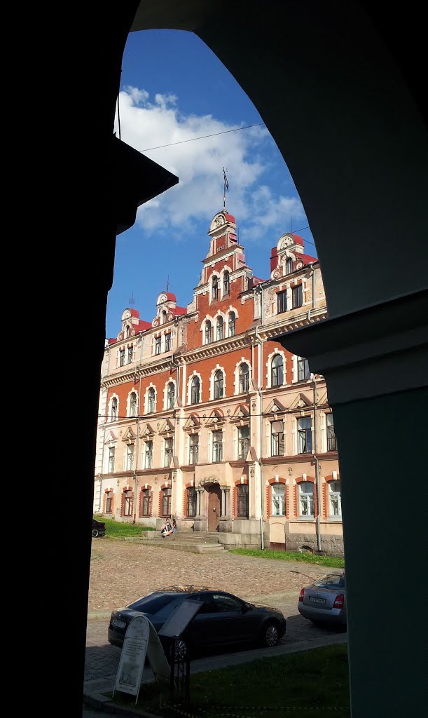 Выборг. Крепостная площадь (The Fortress square in Vyborg) by Sergey Samusenko