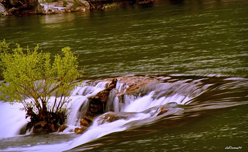 Rushing Waters of Dawt Mill by jderossett