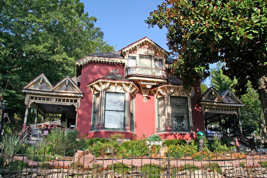 A house in Eureka Springs, Arkansas by Ben Delfont