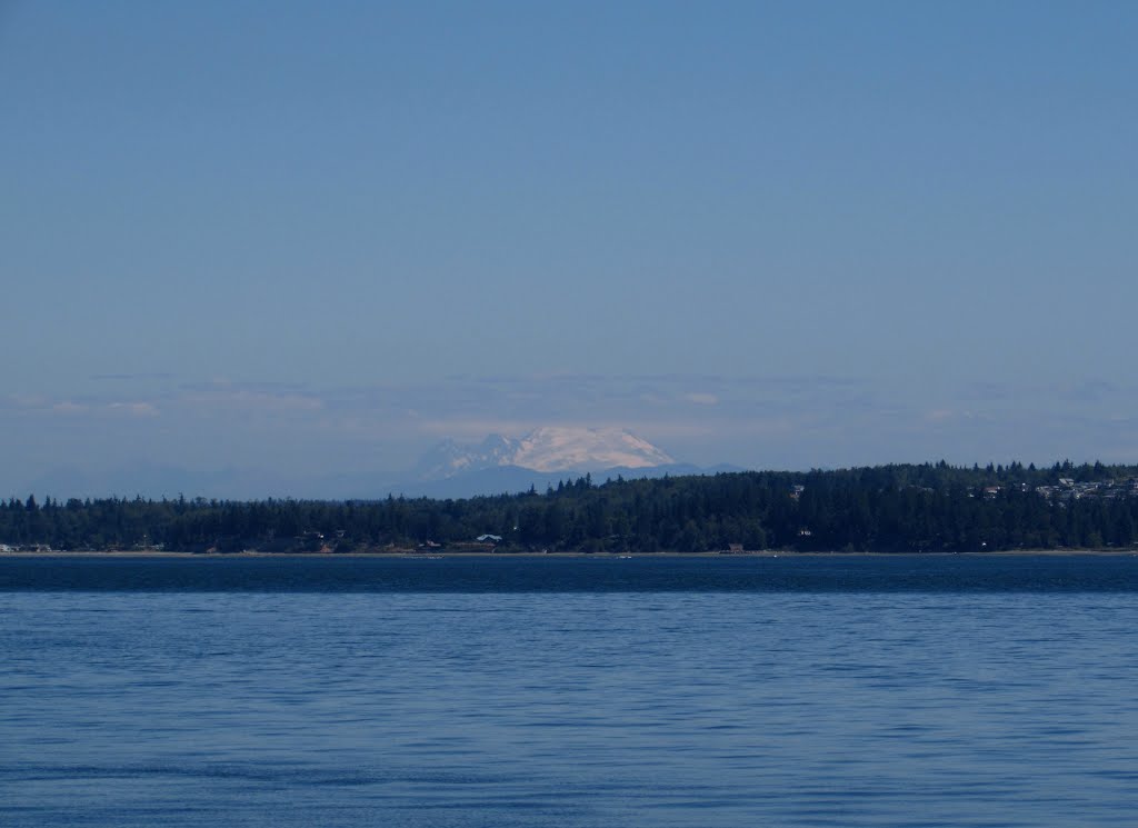 Mount Baker from Hood Canal by Chris Sanfino